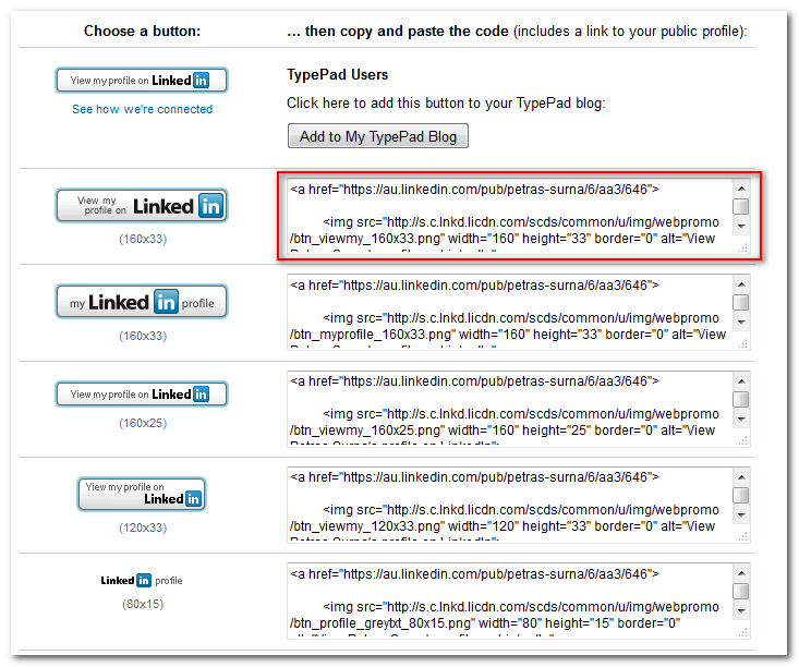 how to add linkedin hyperlink to email signature outlook
