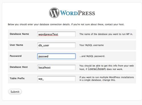 mamp wordpress site blank page